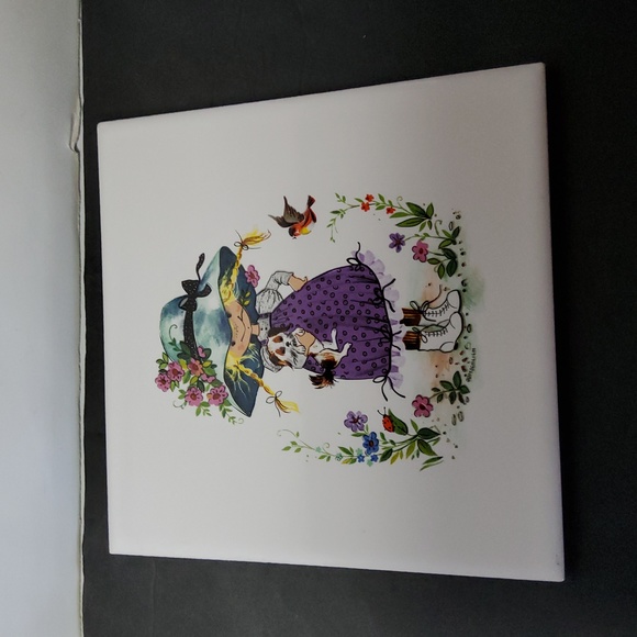 Bundle of two, VTG Hyalyn Tiles/Thivets. - Picture 7 of 8